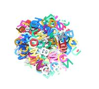 FUOYLOO Confetti a Forma di Lettere in Plastica Colorata 6000 Pezzi senza Brillantini per Decorazioni Tavolo Matrimonio e Festa Compleanno Creativo