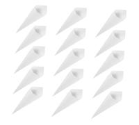 FUOYLOO Coni di Coriandoli 60 Pezzi in Carta per Confetti e Petali per Bomboniere e Porta Riso Matrimonio e Feste