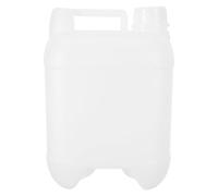 FUOYLOO Contenitore Plastica per Liquidi 5l con Coperchio a Vite e Manico Ergonomico, Tanica Quadrata Antileak per Chimici e Trasporto in Campo