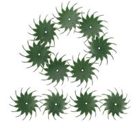 FUOYLOO Contenitori per Fiori Artificiali 50 Pezzi Calici Finti Plastica Sepali per Composizioni di Crisantemi e Girasoli Decorazioni Fai da Te