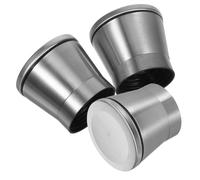 FUOYLOO Coperchi per Macinapepe in Acciaio Inossidabile 3 Pezzi, Design Portatile e Leggero, Coperture Resistenti per Mulini Manuali da Cucina