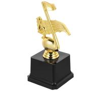FUOYLOO Coppa Premio Musicale in Plastica Leggera Oro per Concorso Scuola Primaria Valore Commemorativo e Facile da Trasportare per Premiazioni e Gare Musicali
