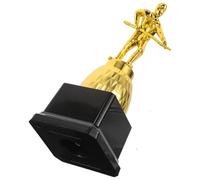 FUOYLOO Coppa Premio Snooker in Plastica Oro Statua 3D Giocatore Biliardo, Premio Festa e Ricompensa per Tornei Internazionali e Competizioni