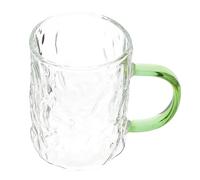 FUOYLOO da Semplice e Classico in Vetro Borosilicato Verde Manico, Resistente e Multiuso per Quotidiano in Ufficio