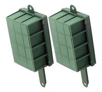 FUOYLOO Gabbia per Composizione Floreale 2 Pezzi in Materiale Durevole Supporto per Fiori, per Decorazioni Floreali Fai da Te e Matrimoni