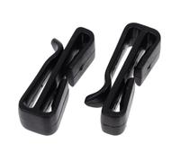 FUOYLOO Ganci per Casco da Sci e Maschera, Clip Ferma Mascherina, 1 Paio, Materiale Morbido, per Protezione Orecchie in Attività Sportive Outdoor