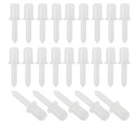 FUOYLOO Kit 60 Pezzi Perni di Ricambio Telescopici in Plastica per Riparazione Persiane, Accessori Facili da Installare e Portatili per Uso Professionale e Personale