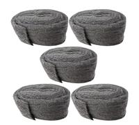 FUOYLOO Lana D’acciaio Fine 5 Pezzi per Riempimento Buchi e Bloccaggio Fessure, Barriera Protettiva per Porte da Garage e Ventilazione, Barriera Anti-topi per Riparazioni