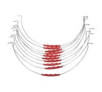 FUOYLOO Manici Adesivi per Secchio in Ferro Gomma, 10 Pezzi, Maniglie Resistenti per Secchi da Pittura e Lavorazioni Artigianali, Facile Installazione
