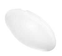 FUOYLOO Paralume Rotondo in Plastica per Plafoniera Clip a Spirale, Adatto a Balcone e Cucina, Luce Soffice e Montaggio Semplice