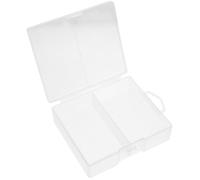 FUOYLOO Portabatterie Trasparente in Plastica per 24 Batterie Aa Custodia Compatta per Conservazione e Organizzazione di Batterie Stilo Scatola Portaoggetti per Uso Domestico Viaggio