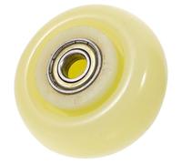FUOYLOO Ruota Silenziosa per Carrello Industriale 3 Pollici in Nylon Resistente Cuscinetti a Sfera per Centri Logistici e Fabbriche