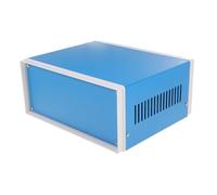 FUOYLOO Scatola di e in Metallo Blu Design Multifunzionale e Montaggio Facile per Contenitore Elettronico