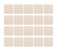 FUOYLOO Set 20 Pezzi Panno di Camoscio Morbido 10x10 Cm per Ceramica, Strumento per Rifinitura Argilla, Tessuto Versatile per Lucidare Bordi e Dettagli, Uso a Mano Sia Bagnato