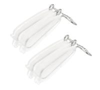 FUOYLOO Sollevatore Naso 2 Pezzi in Silicone Trasparente Clip Modellante per Naso Sottile e Strumento di Bellezza per Uso Quotidiano Adulto