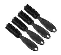 FUOYLOO Spazzola la Pulizia Conica in Nylon 4 Pezzi Setole Morbide per Chioma, Spazzola per Salone e Uso Domestico, Strumento Multifunzionale per Styling e Rimozione Residui Chioma