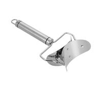 FUOYLOO Stampo per Ravioli che Fa Risparmiare con Manico in Acciaio Inossidabile Utensile da Cucina Professionale Facile da Pulire per Cucine Domestiche
