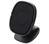 FUOYLOO Supporto Magnetico per Cellulare Auto Nero Tenuta Stabile in Silicone e Metallo, Rotazione a 360° per Uso Hands-free in Cruscotto o Bocchette D'aria