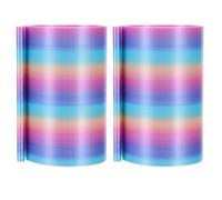 FUOYLOO Supporto per Rullo Tela Diamond Art 2 Pezzi Clip Antirollio Viola Morsetto per Poster Anello Porta Rotolo per Grandi Progetti Artistici e Accessori per Pittura Diamanti