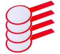 FUOYLOO Tabellone Segnapunti Portatile Cancellabile a Secco 4 Lavagnette Monofacciali 15X30 CM per Scuole e Case Colore Casuale