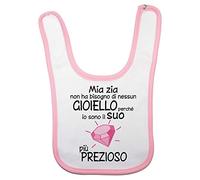 Fupies Bavaglino neonata sono il gioiello più prezioso di zia, Rosa