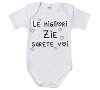 Fupies Body neonata le migliori zie sarete voi 1 mese Manica corta