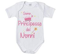 Fupies Body neonata sono la principessa dei nonni, 1 Mese, Manica lunga