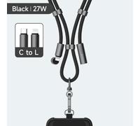FUPOHUA Cavo USB C Universale per Telefono, 2 in 1, Cinturino per Telefono, Cavo di Ricarica da C a C/da C a L per la Maggior Parte dei telefoni