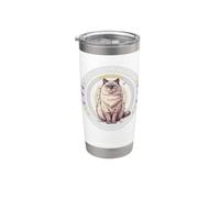 Fur Distribution Himalayan Systematic Cover Cat Bicchiere termico in acciaio inox doppia parete