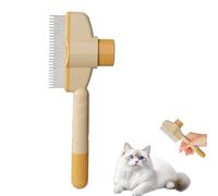 Fur Lightning Brush, Spazzola Gatto Cane, spazzola per cani, Spazzola per Gatti, Cane Spazzola per Gatti E Cani Di Tutte Le Taglie, Rimuove Il 95% Dei Peli Morti (Giallo)