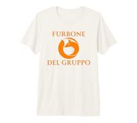 Furbone del Gruppo | Ironia Simbolica e Design Stilizzato Maglietta Premium