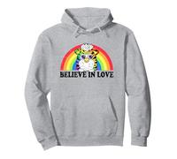 Furby Believe In Love Distressed Rainbow Cutie Furby Felpa con Cappuccio