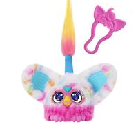 Furby Furblets, Bee-Day, amico per i compleanni, mini giocattolo di peluche elettronico, regali per feste per bambini e bambine dai 6 anni in su