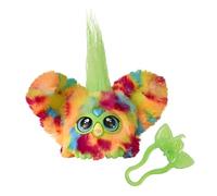 Furby Hasbro Furblets Pix-Elle Peluche Elettronico in Miniatura, Giocattolo di Peluche per Bambini e Bambine dai 6 Anni in su, Collezionabile Multicolore con Clip Portachiavi