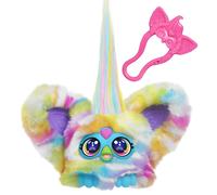 Furby Furblets - Series 4 Collectible - Zee-Bah Zebra Mini Plush Toy, Regenbogen