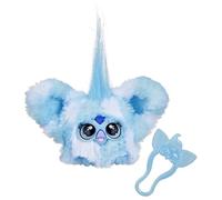 Furby Furblets SNO-Way Holiday Edition Mini Friend, 45+ suoni, musica festiva, parla solo furbish, giocattoli elettronici di peluche per ragazze e ragazzi, animali domestici interattivi, blu e bianco,