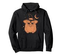 Furby Halloween Cute Witch Disguise Under The Moon Felpa con Cappuccio