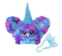 Furby Hasbro Furblets Luv-Lee Peluche Elettronico in Miniatura, Giocattolo di Peluche per Bambini e Bambine dai 6 Anni in Su, con Clip Portachiavi