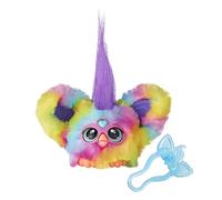 Furby Furblets, Ray-Vee, amico in miniatura, più di 45 suoni, musica electronica e frasi Furbish, peluche elettronico per bambine e bambini dai 6 anni in su, color arcobaleno