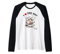 Furby I Love The 90s Maglia con Maniche Raglan