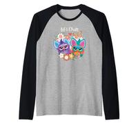 Furby Let's Chill Lovely Doodle Hearth Portrait Maglia con Maniche Raglan