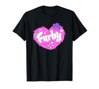 Furby Lovely Heart Shape Pink Fur Maglietta