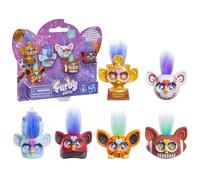 Furby Minis, Pack de 6 Mini Figurines de Collection de 2,5 cm sur Le thème des Sports, dès 5 Ans