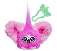 Furby Furblets, Flo-Flo, Peluche Fenicottero Giocattolo in Miniatura per Bambini e Bambine dai 6 Anni in Su, Gioco di Pasqua, Oltre 45 Suoni e Melodie, Con 2 Clip Portachiavi, Multicolore