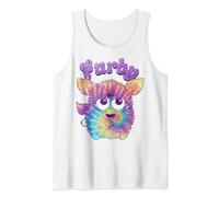 Furby Tie Dye Portrait Canotta