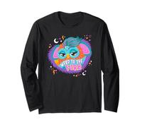 Furby Word To The Furb Cute Orange Pal Maglia a Manica