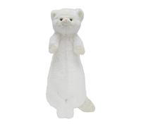 Furetto Cuddly Toy | Animale giocattolo peluche di giocattolo soft | Cuscino di peluche intelligente con cuscino per furetto-soft di ripieno PP come decorazione per il regalo per bambini della