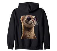 Furetto Polecat Martora Donnola Furetto Dolce Felpa con Cappuccio