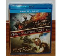 Furia de Titanes-Ira de Titanes (Clash of the Titans) Blu-ray 3D+Blu-ray Nuovo