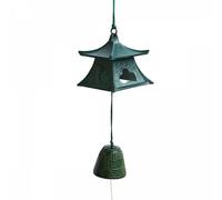 Furin Giapponese Vento Bell Campanello Takaoka Metallo Craft Bronzo Quadrato